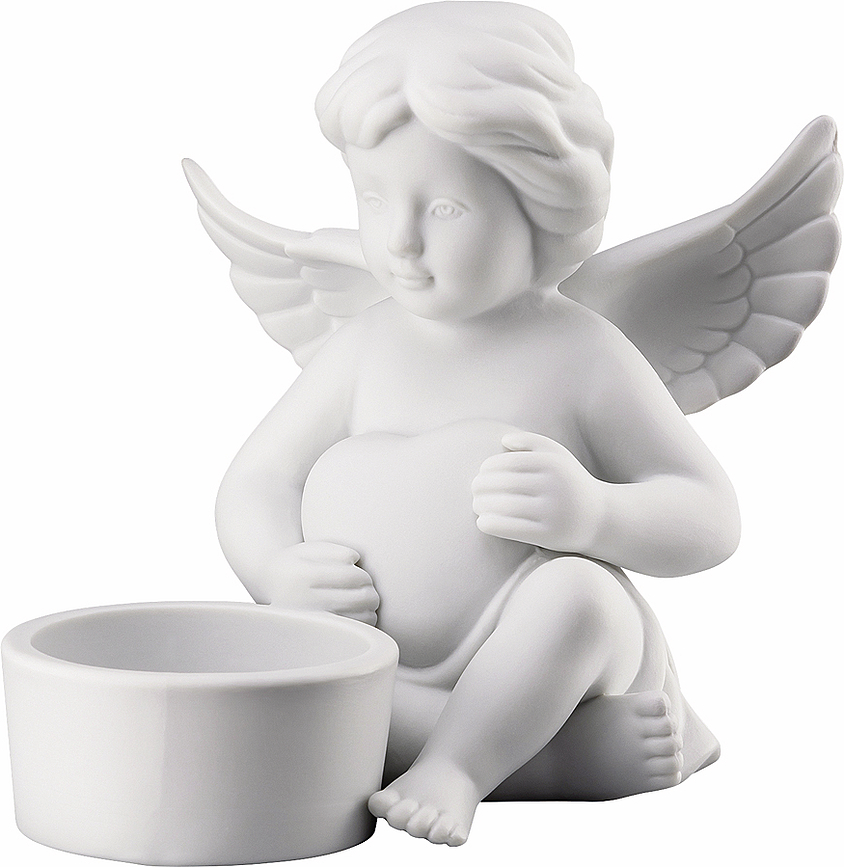 Classic Svečnik angel s srcem