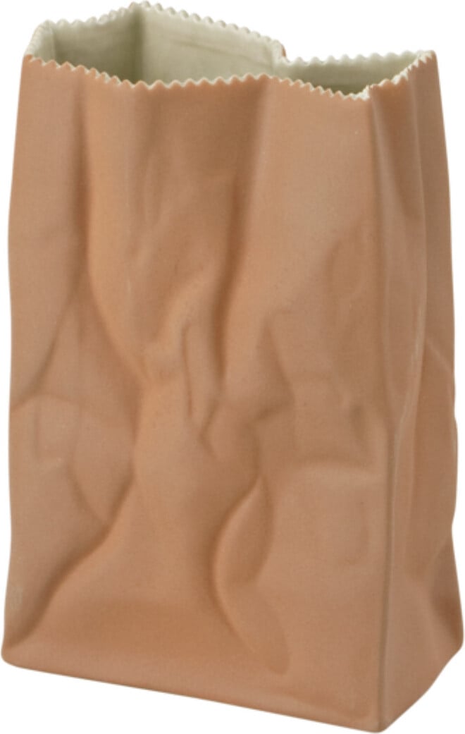 Dnl Vase 18 cm braun