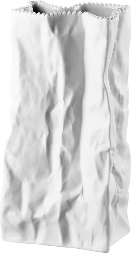 DNL Vase hvid, mat