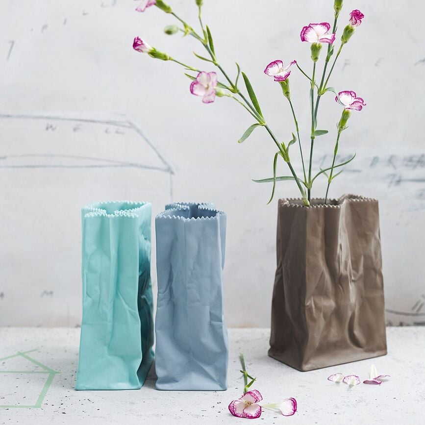 DNL Vase 10 cm, brun