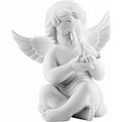 Figurka Classic anioł z gołębiem duży