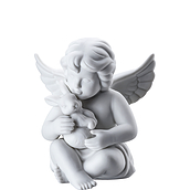 Figurka Classic anioł z zającem mały