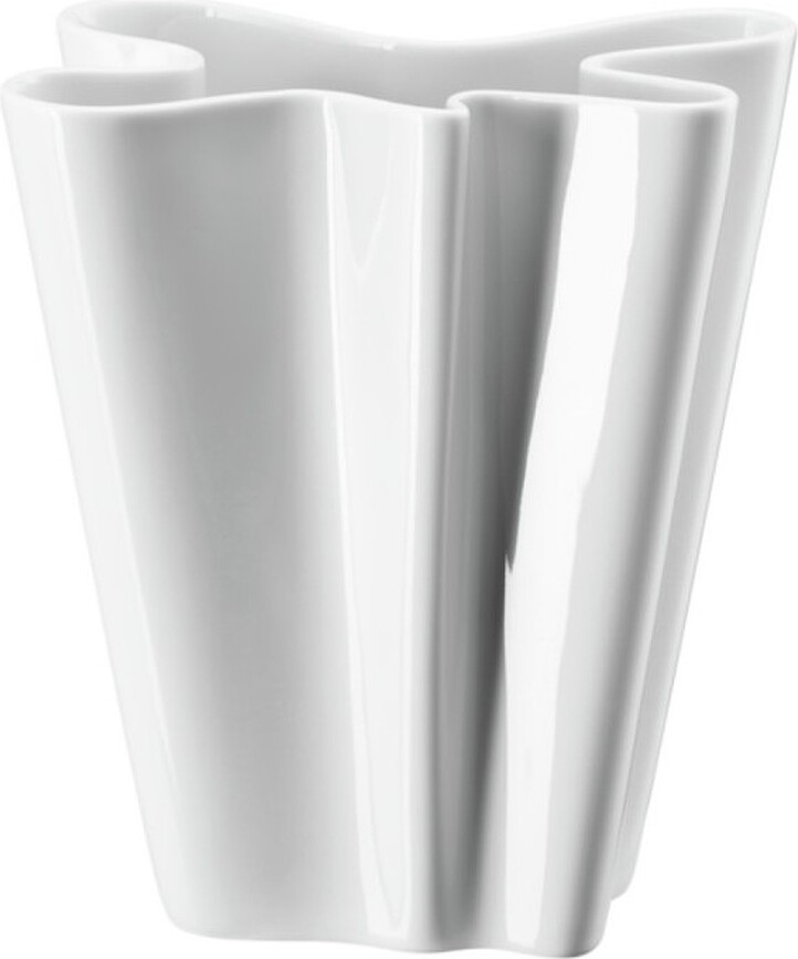 Flux Vase 14 cm, blanc