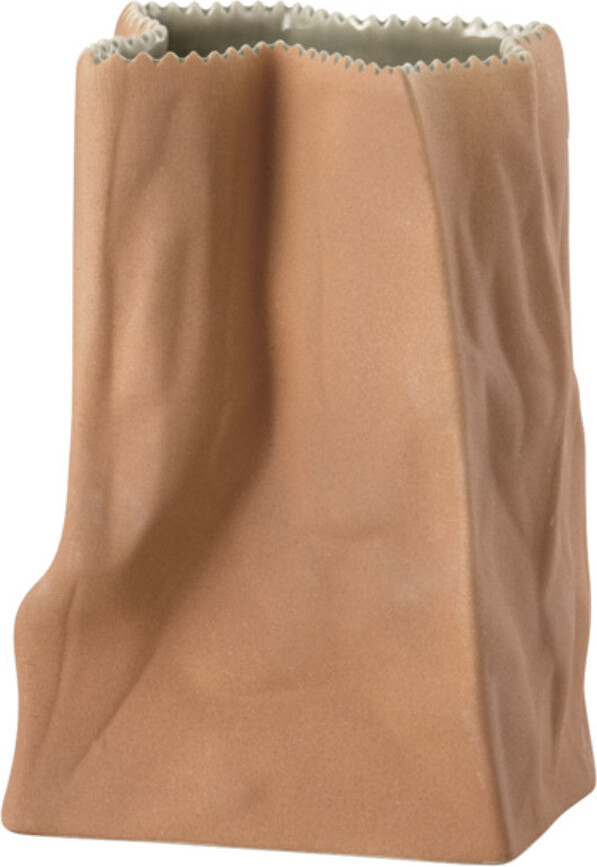 Jarrón DNL 14 cm, marrón