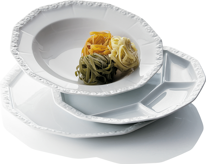 Maria Assiette à Pâtes 27,7 cm, blanche