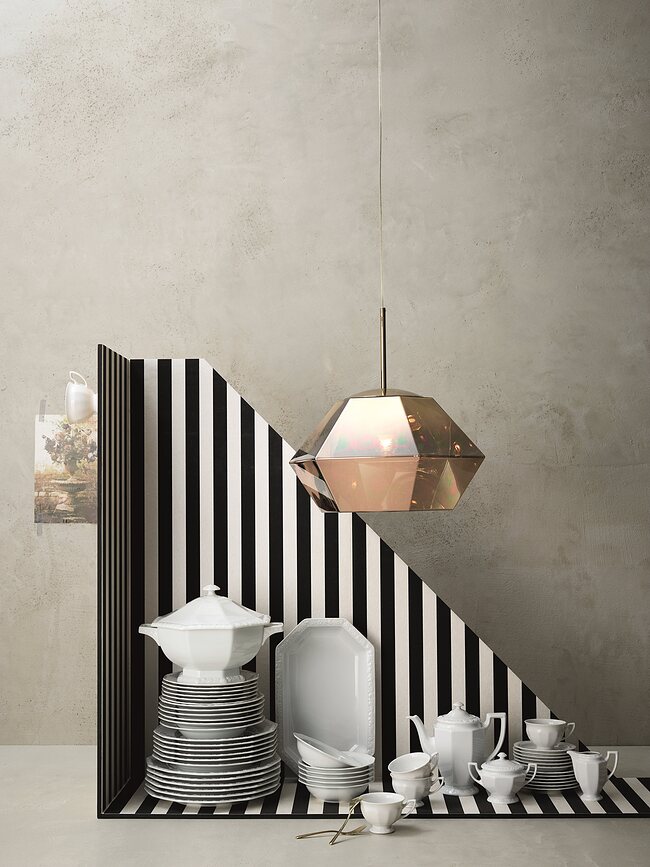 Maria Assiette creuse 21,3 cm, blanche