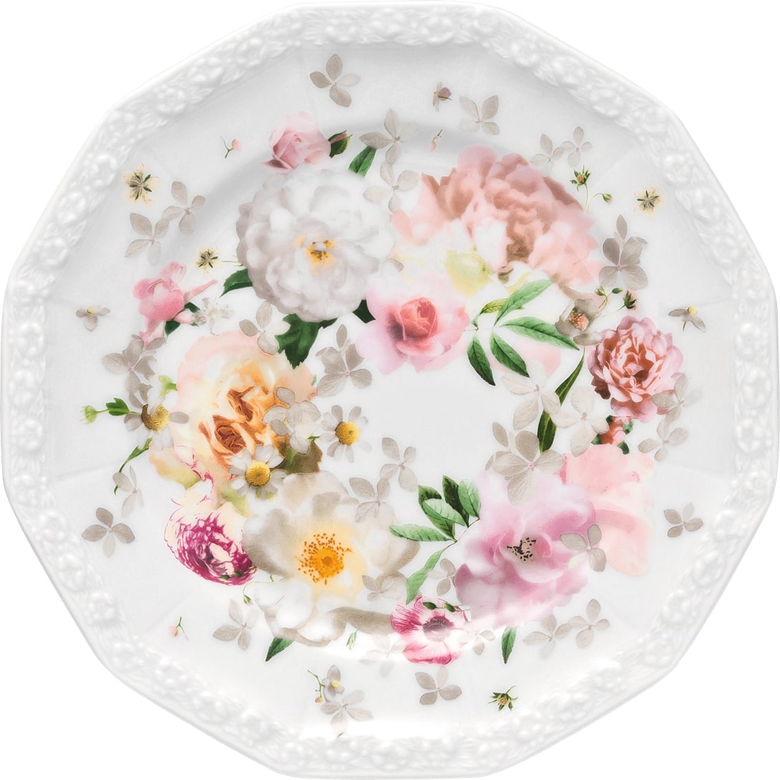 Maria Dessertteller 17 cm Rose
