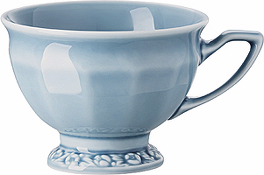Maria en Vogue Blue Tasse à Espresso avec Soucoupe, 80 ml