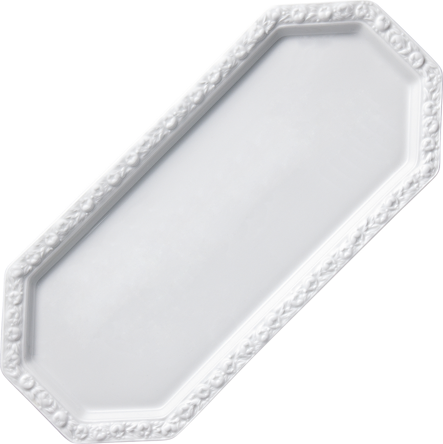 Maria Plat à Gâteau 35,8 cm, blanc