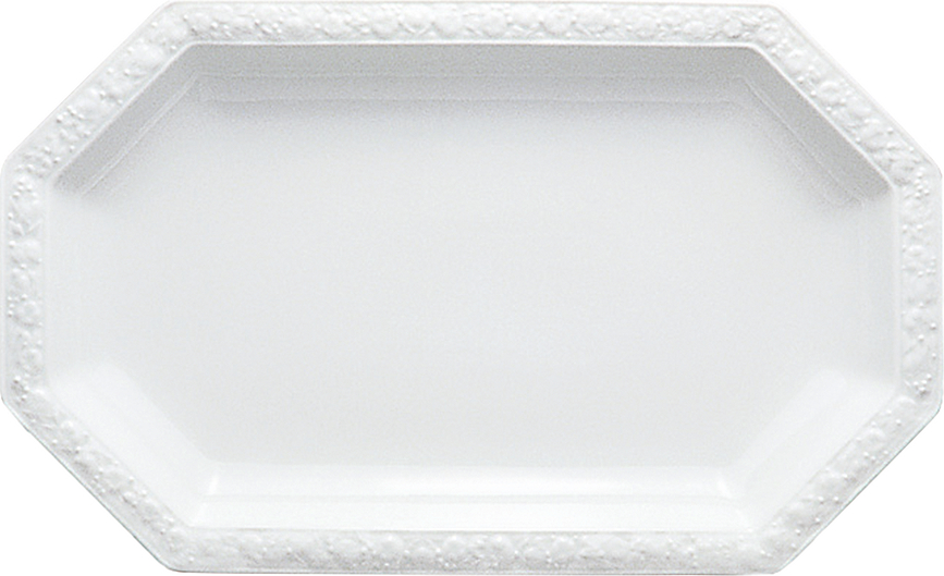 Maria Plat de Service 38,3 cm, blanc