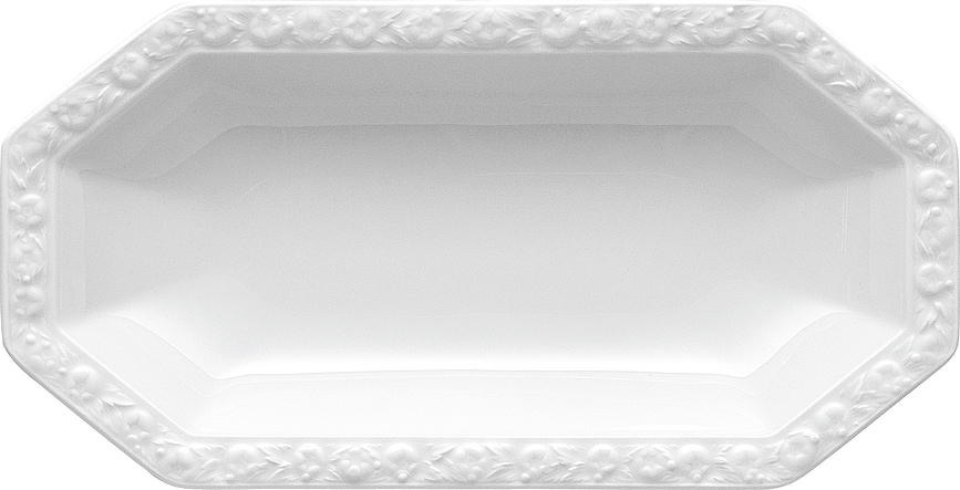 Maria Platter 25 cm White