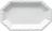 Maria Platter 28,7 cm White
