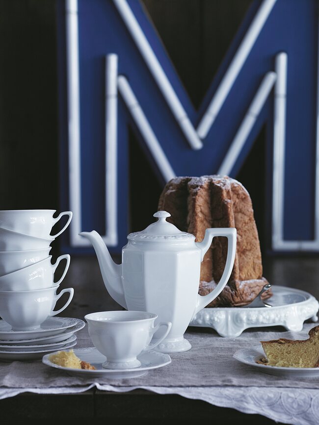 Maria Σετ Κούπα Espresso, 80 ml, λευκή