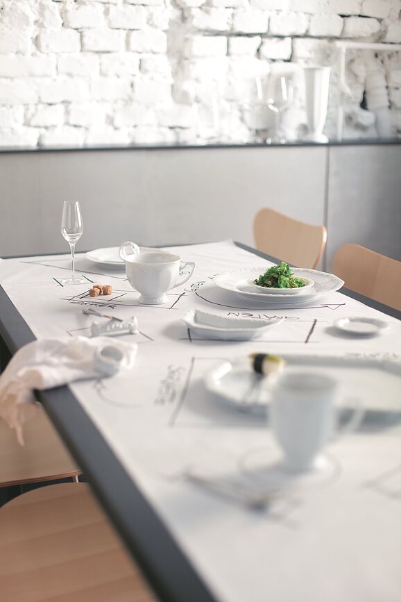 Maria Plitki Tanjur bijeli 27,7 cm