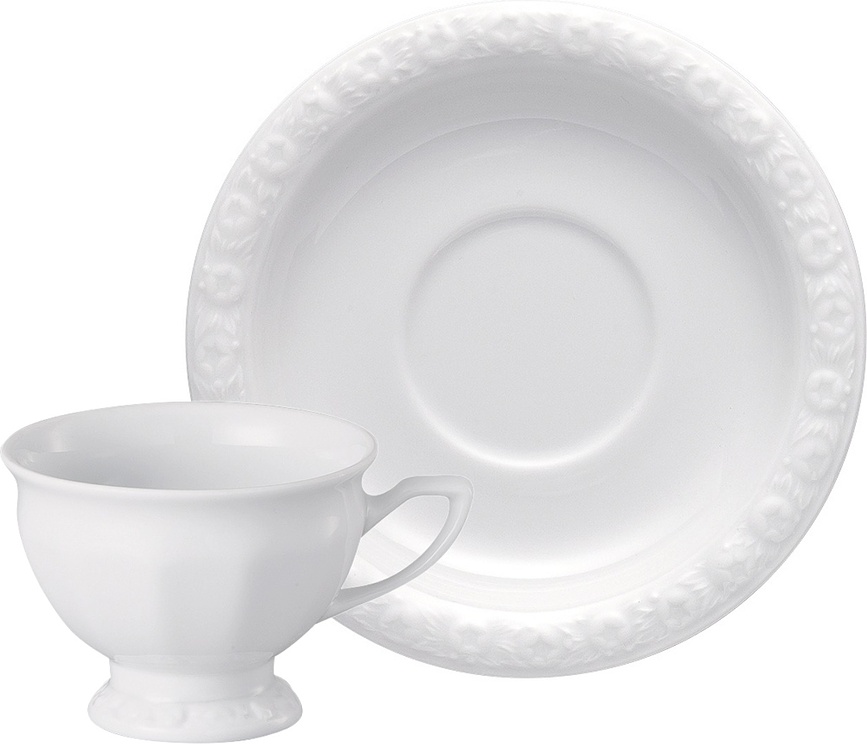 Maria Tasse à Espresso avec soucoupe, 80 ml, blanche