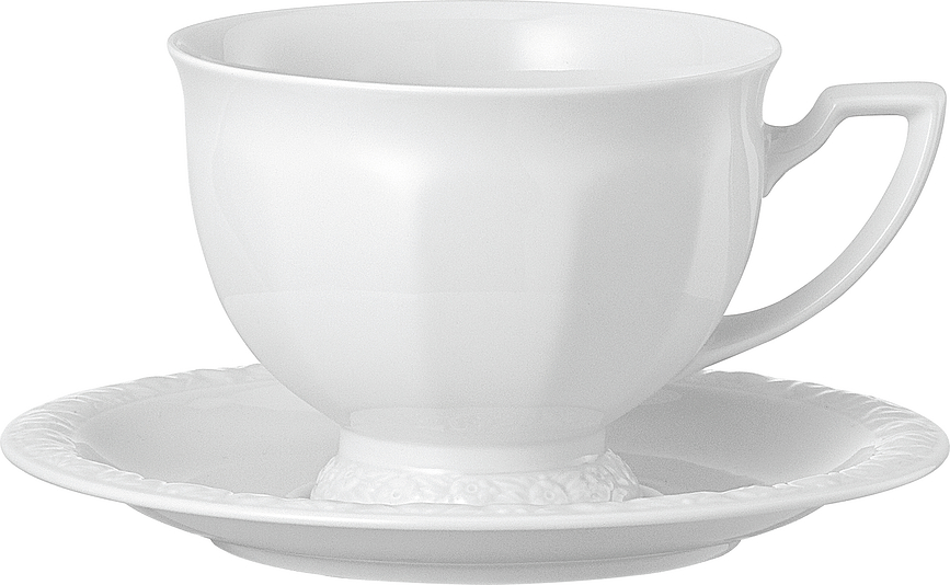 Maria Tasse avec soucoupe, 490 ml, blanche