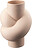 Node Vas 25 cm, beige