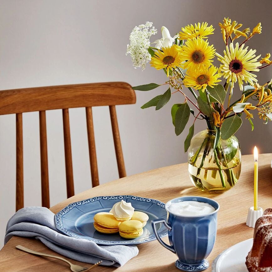 Plato de Desayuno Maria en Vogue, 21,8 cm, azul