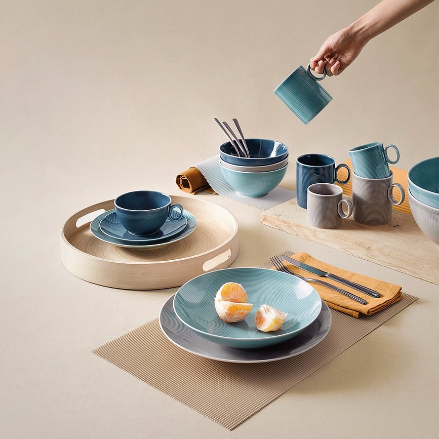 Plato de Desayuno Thomas Loft Ice Blue, 21,8 cm