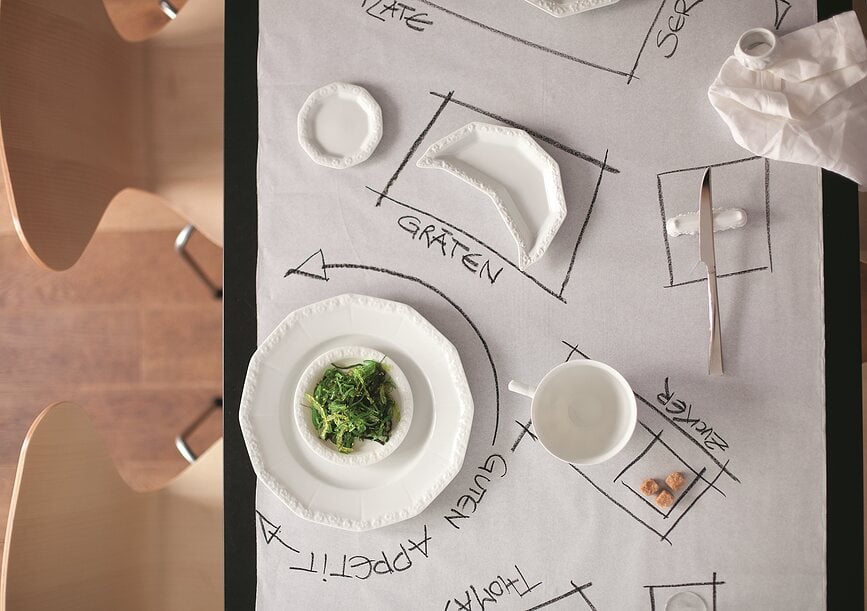 Plato para Aperitivos Maria, blanco