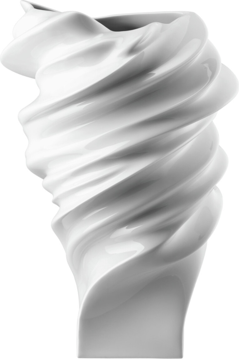 Squall Vase 32 cm weiß