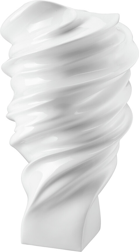 Squall Vase 40 cm, blanc