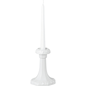 Świecznik na klasyczną świecę Maria Biała 13,7 cm