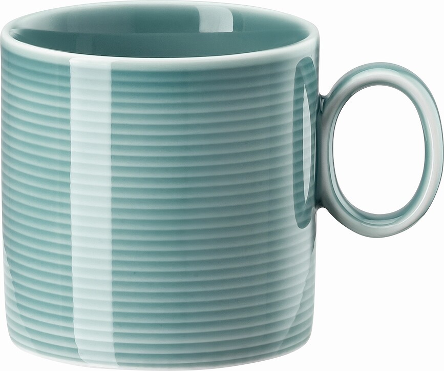 Taza de café Thomas Loft, 210 ml, azul hielo, con plato