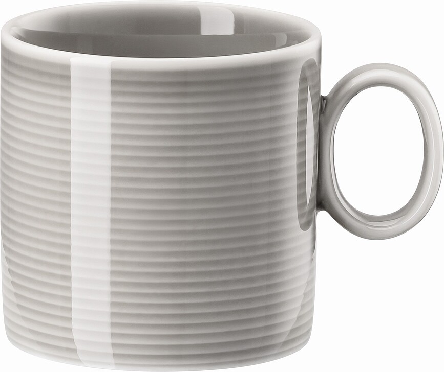 Taza de Café Thomas Loft Moon Grey, 210 ml, gris luna, con plato