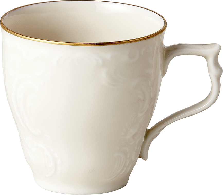 Taza de Espresso Sanssouci Elf Gold, 90 ml, con plato