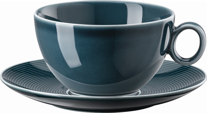 Thomas Loft Φλιτζάνι για τσάι, 340 ml, Night Blue, με πιατάκι