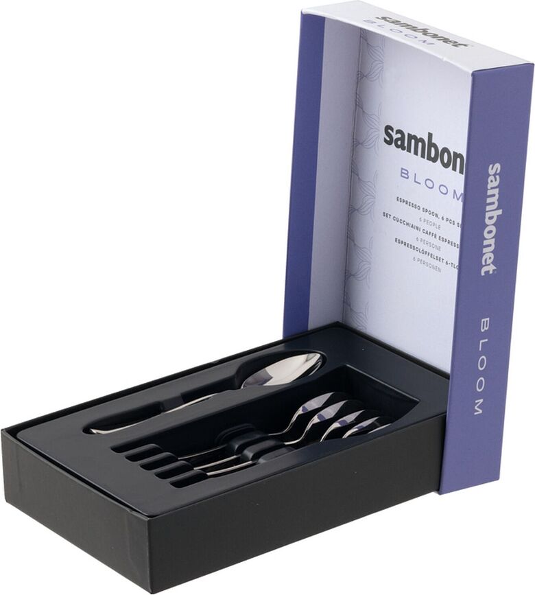 Bloom Cuillères à espresso, Lot de 6