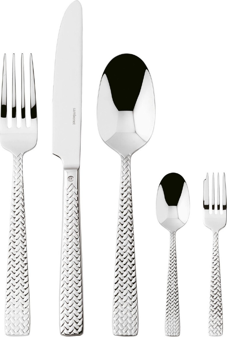 Cortina Besteck-Set polierter Stahl 30 El.