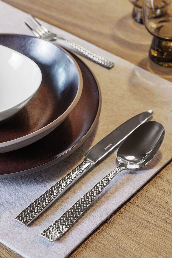 Cortina Pribor za Jelo zlatni Set od 30 dijelova