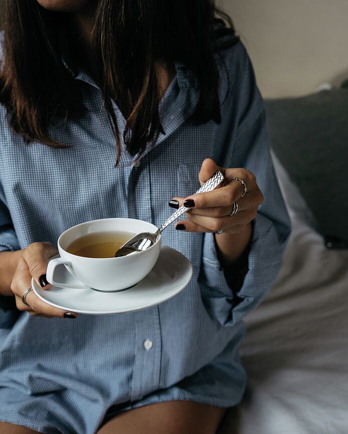 Cortina Žličke za espresso, zlate, 6 kosov