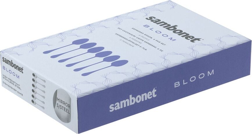 Cucharillas de espresso Bloom, 6 unidades