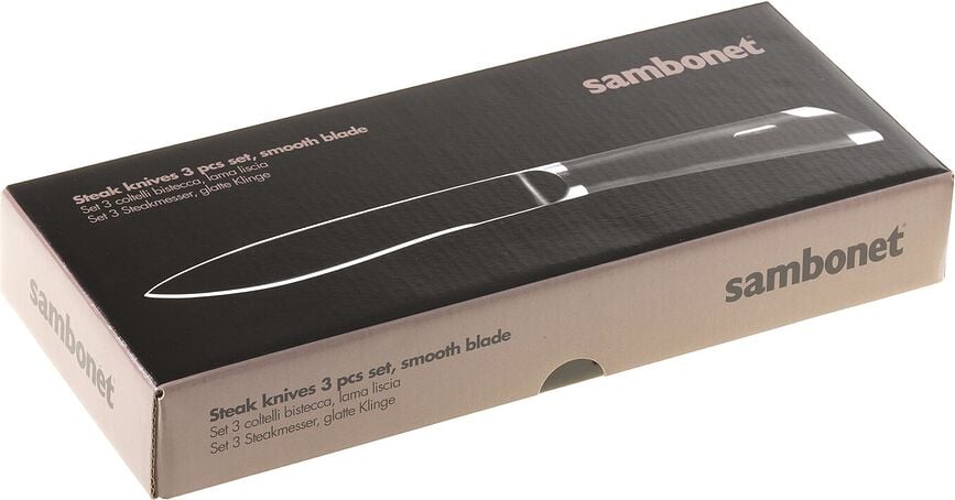 Cuchillos para carne T Bone, 3 unidades