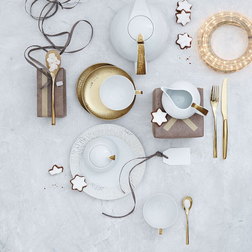 H Art Pribor za Jelo polirani čelik Set od 24 dijela