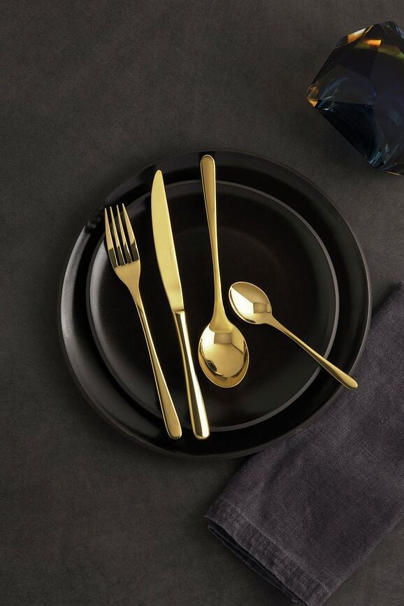 Juego de Cubiertos de acero pulido Taste, Set de 24 piezas