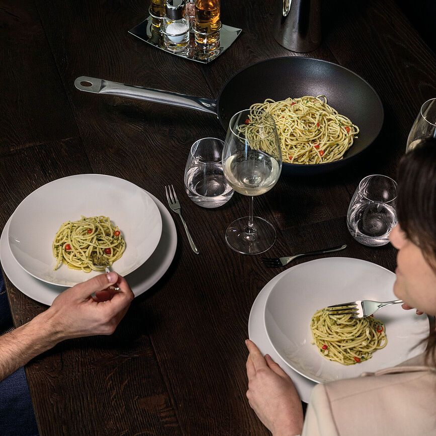 Leaf Fourchettes à gâteau, Lot de 6