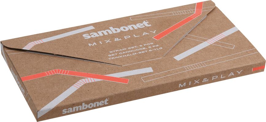 Mix & Play Slamke za pića s četkicom za čišćenje Set od 7 dijelova