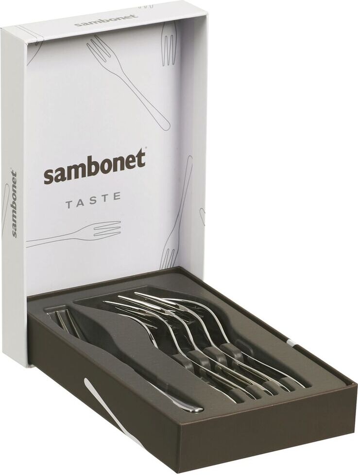 Taste Forks for baked goods 6 pcs - Sambonet 52553A55