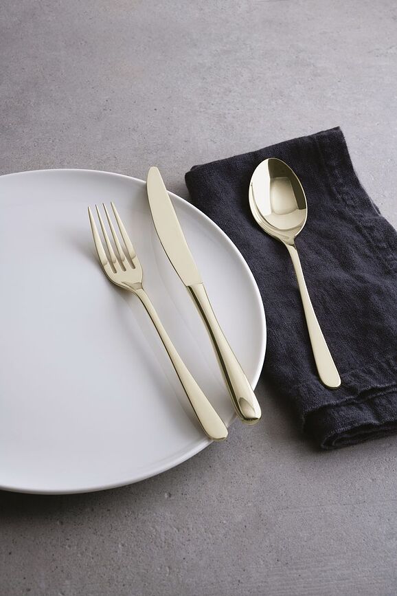 Taste Set jedilnega pribora, polirano jeklo, 24 kosov