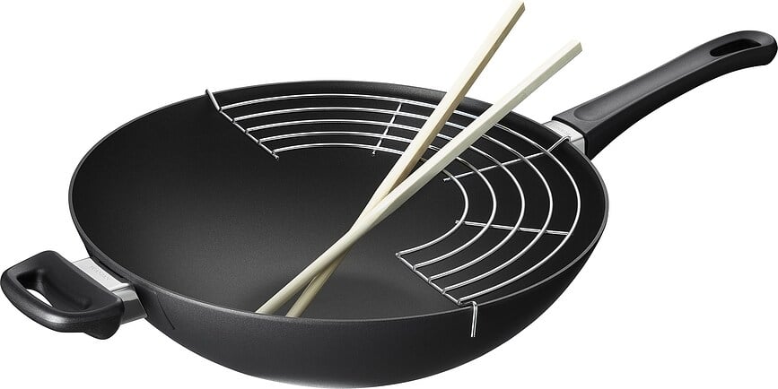 Classic Wok mit Grill und Stäbchen