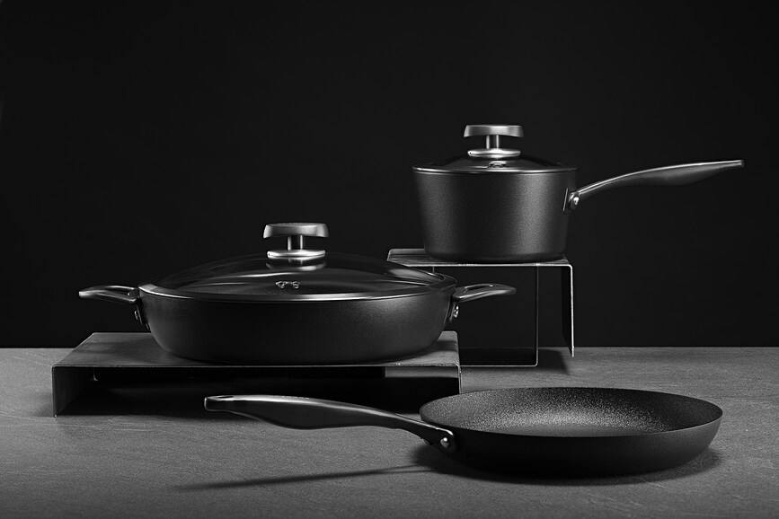 Scanpan Pro SB+ Τηγάνι Σεφ, με αντικολλητική επίστρωση Stratanium Plus, 32 εκ.