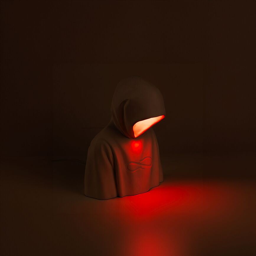 Bad Guy Namizna svetilka, črna