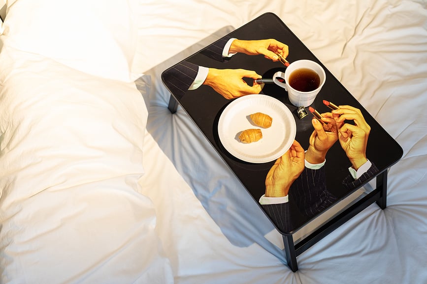 Bandeja plegable Toiletpaper Snakes