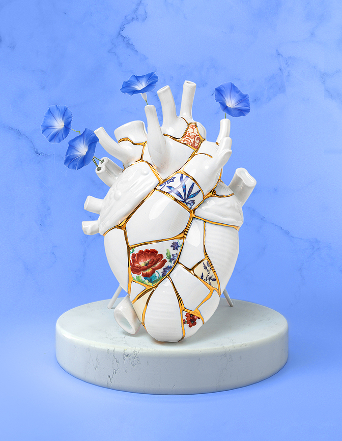 Βάζο Love in Bloom Kintsugi