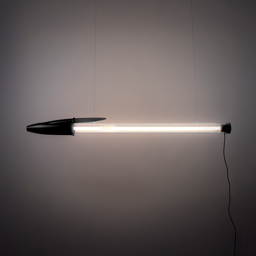 BIC LED pendel- eller væglampe 173 cm, blå
