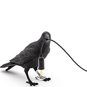 Bird Lamp black